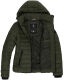 Navahoo Lulana Damen Steppjacke Übergangsjacke Olive Größe S - Gr. 36