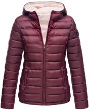 Marikoo Lucy Ladies Quilted Jacket B651 Wine Red Size S -...
