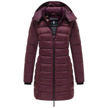 Marikoo Abendsternchen Damen Winterjacke gesteppt Weinrot-Gr&ouml;&szlig;e S - Gr. 36