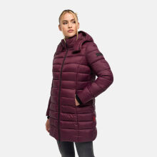 Marikoo Abendsternchen Damen Winterjacke gesteppt Weinrot-Gr&ouml;&szlig;e M - Gr. 38