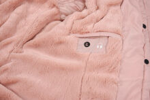 Navahoo Miamor ladies winter quilted jacket with teddy fur - Rosa-Gr.XXL