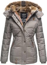 Marikoo Nekoo warm gefütterte Damen Winterjacke mit...