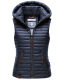 Navahoo Shadaa lightweight ladies quilted vest - Navy-Gr.XS