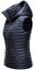 Navahoo Shadaa lightweight ladies quilted vest - Navy-Gr.XS