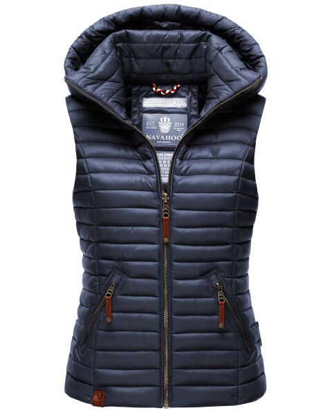 Navahoo Shadaa lightweight ladies quilted vest - Navy-Gr.S