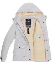 Marikoo Keikoo Ladies Winterjacket B683 White - Spotted Size M - Size 38