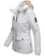 Marikoo Keikoo Ladies Winterjacket B683 White - Spotted Size M - Size 38