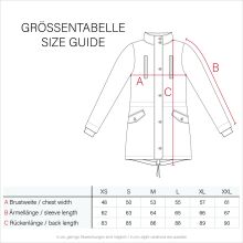 Marikoo Karmaa Damen Parka Winterjacke warm gef&uuml;ttert Olive Gr&ouml;&szlig;e XS - Gr. 34