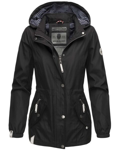 Marikoo Kussmäulchen spring jacket summer jacket Schwarz-Gr.XS