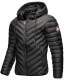 Navahoo Fey-Tun Mens Quilted Jacket B837 Black Size S - Size S