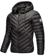 Navahoo Fey-Tun Herren Steppjacke Schwarz-Gr.L