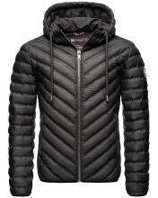Navahoo Fey-Tun Mens Quilted Jacket B837 Black Size XL - Size XL
