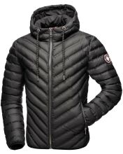 Navahoo Fey-Tun Herren Steppjacke Schwarz-Gr.XXL