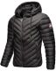 Navahoo Fey-Tun Mens Quilted Jacket B837 Black Size XXXL - Size 3XL