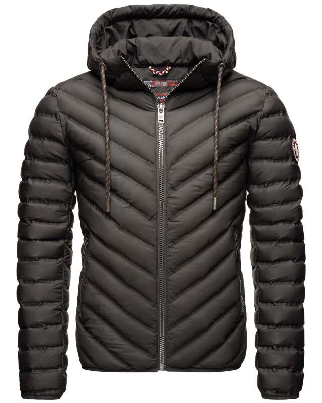 Navahoo Fey-Tun Herren Steppjacke Anthrazit-Gr.XXL