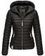 Navahoo ich bin hübsch Damen Jacke Steppjacke Übergangsjacke Schwarz-Gr.M