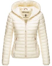 Navahoo ich bin h&uuml;bsch Damen Jacke Steppjacke &Uuml;bergangsjacke Offwhite-Gr.L