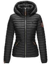 Marikoo Löwenbaby Damen Steppjacke Schoko Schwarz-Gr.XS