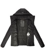 Marikoo Löwenbaby Damen Steppjacke Schoko Schwarz-Gr.XS