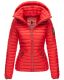 Marikoo Löwenbaby Damen Steppjacke Schoko Rot-Gr.M