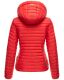 Marikoo Löwenbaby Damen Steppjacke Schoko Rot-Gr.M