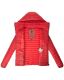 Marikoo Löwenbaby Damen Steppjacke Schoko Rot-Gr.M