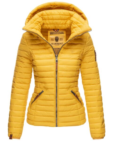 Marikoo Löwenbaby ladies quilted jacket - Yellow-Gr.S