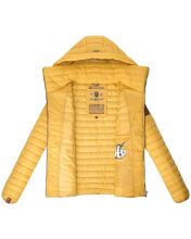 Marikoo Löwenbaby ladies quilted jacket - Yellow-Gr.M