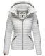 Marikoo Löwenbaby ladies quilted jacket - Brightgray-Gr.XS