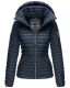 Marikoo Löwenbaby Damen Steppjacke Schoko Navy-Gr.S