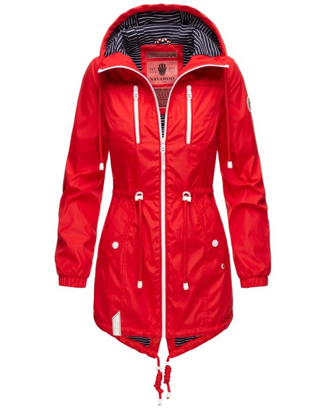 Navahoo Mein Nachtsternchen leichte Damen Jacke Rot Gr&ouml;&szlig;e M - Gr. 38