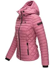 Marikoo Samtpfote leichte Damen Steppjacke Altrosa Gr&ouml;&szlig;e XS - Gr. 34