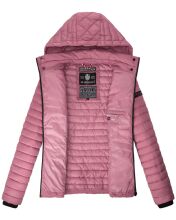 Marikoo Samtpfote leichte Damen Steppjacke Altrosa Gr&ouml;&szlig;e XS - Gr. 34
