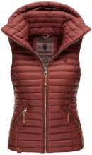 Navahoo Shadaa leichte Damen Stepp Weste Bordeaux Gr&ouml;&szlig;e M - Gr. 38