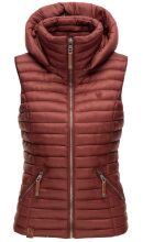 Navahoo Shadaa leichte Damen Stepp Weste Bordeaux Gr&ouml;&szlig;e M - Gr. 38