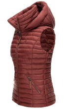 Navahoo Shadaa leichte Damen Stepp Weste Bordeaux Gr&ouml;&szlig;e M - Gr. 38