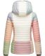 Navahoo Multikulti (multicolor) spring quilted jacket - Pastel-Gr.S