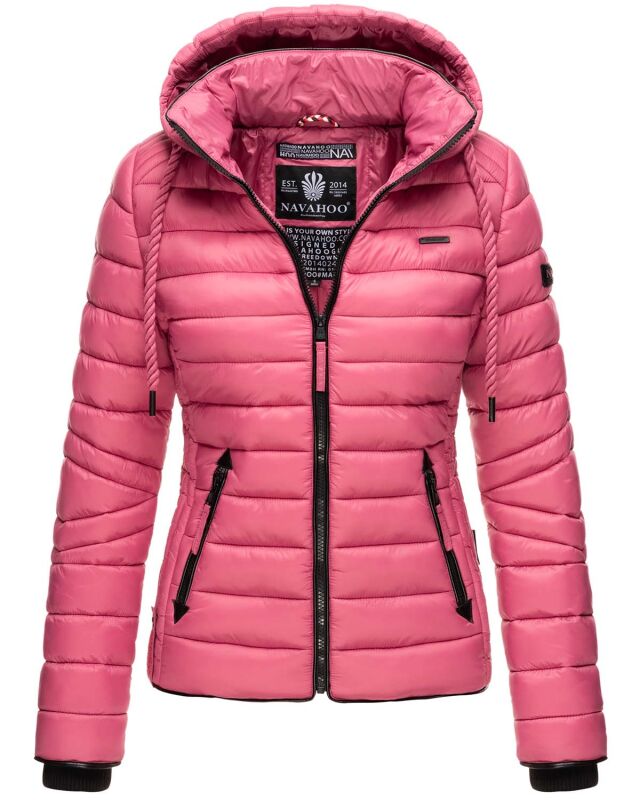 Navahoo Lulana Damen Steppjacke &Uuml;bergangsjacke Berry Gr&ouml;&szlig;e XL - Gr. 42