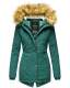 Marikoo Ladies Winterjacket Akira Ocean Green Size S - Size 36