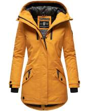 Navahoo Avrille Ladies Winterjacket B834 Yellow Size S -...