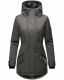 Navahoo Avrille Damen Parka Winterjacke mit Kapuze Anthrazit Größe S - Gr. 36