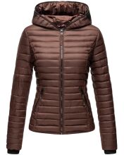 Navahoo Kimuk Damen &Uuml;bergangs Steppjacke Schoko Gr&ouml;&szlig;e M - Gr. 38