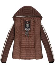 Navahoo Kimuk Princess Ladies Quilted Jacket B811 Chocolate Size XS - Size 34