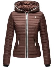 Navahoo Kimuk Princess leichte Damen Steppjacke Schoko Gr&ouml;&szlig;e S - Gr. 36