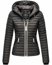 Navahoo Kimuk Princess leichte Damen Steppjacke Anthrazit Größe XS - Gr. 34