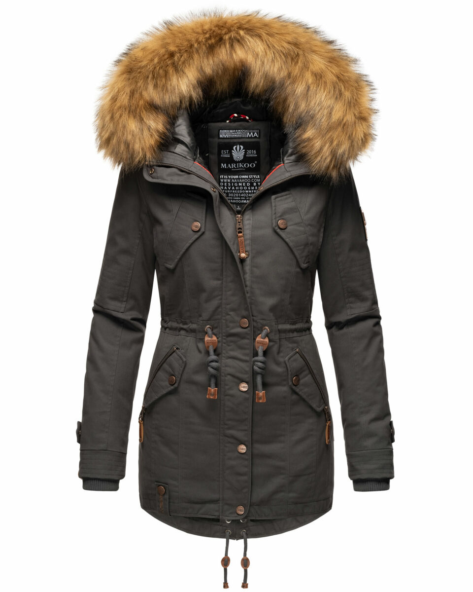 kapuze navahoo winterjacke la viva