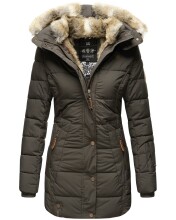 Marikoo Lieblings Jacket Ladies Winterjacket B817 Anthracite Size XS - Size 34