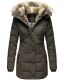 Marikoo Lieblings Jacket Ladies Winterjacket B817 Anthracite Size M - Size 38