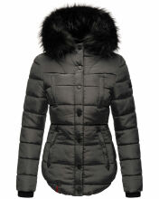 Marikoo Ladies Winterjacket Lotusblüte Anthracite Size S - Size 36