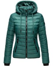 Navahoo Lulana Damen Steppjacke Übergangsjacke Ocean Green Größe XS - Gr. 34